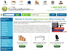 Tablet Screenshot of furniturerunner.com